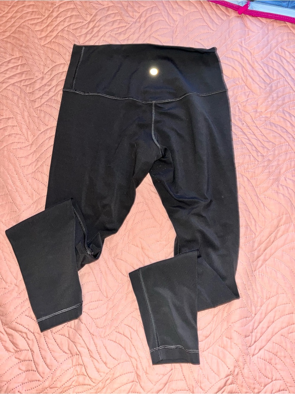 Dark Grey  High-Waist Athletic Leggings